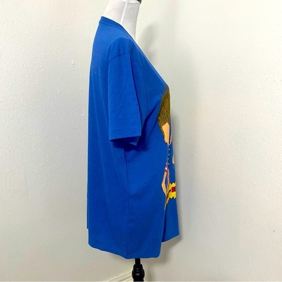 MTV Beavis & Butt-Head Wearing USA Flag T-Shirt Size XL (46/48) Rock-n-Roll NWT - Picture 4 of 5